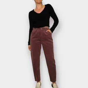 90s‎ Pizzazz Mauve Corduroy Pants